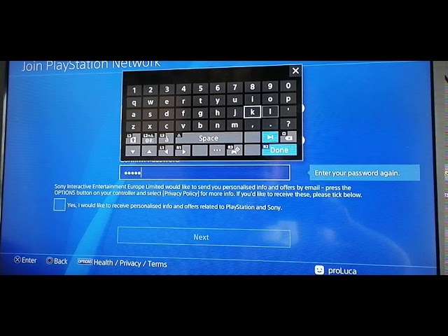 Reset PSN Password on a PS3 