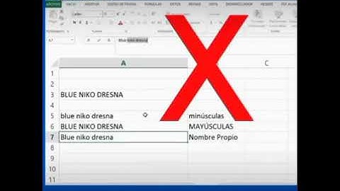 Fórmula Min , May y Nombre propio #excel #excelblue77 #exceltutorial #exceltips #short #shorts