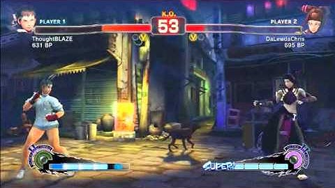 MrLewdaChris Presents SSF4: Juri (Me) vs Sakura Close