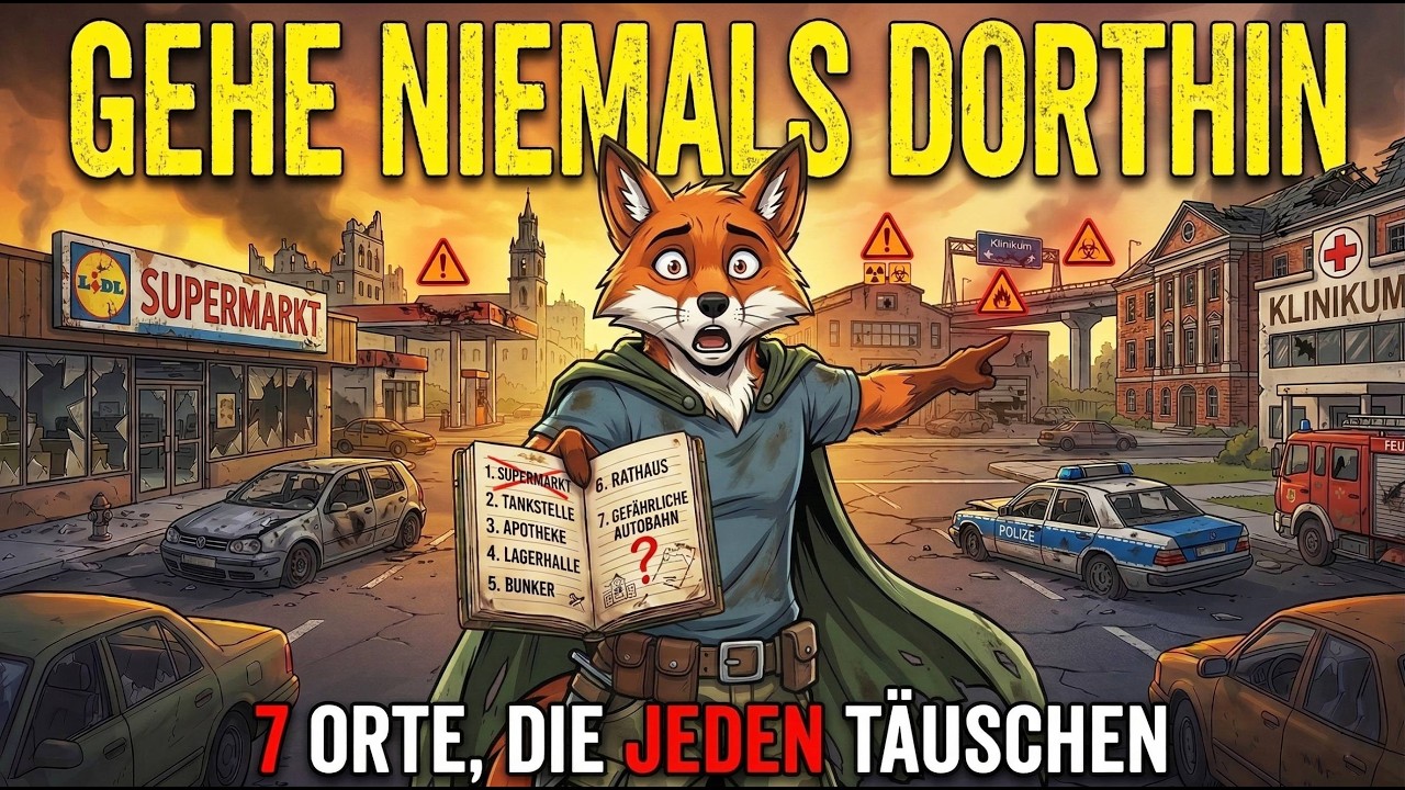 Diese 7 tödlichen Fallen führen im Notfall sofort zu deinem sicheren Ende