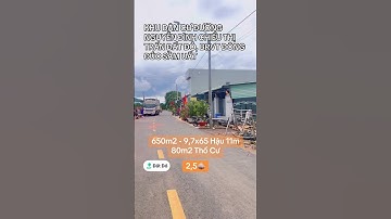 Đường Nguyễn Đình Chiểu trung tâm thị trấn ĐấtĐỏ, BRVT, TP. HCMDT 650m2 - 9,7x65, hậu 11m có 80m2TC