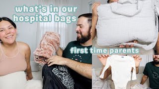 38 WEEKS PREGNANT | packing our hospital bags as first time parents