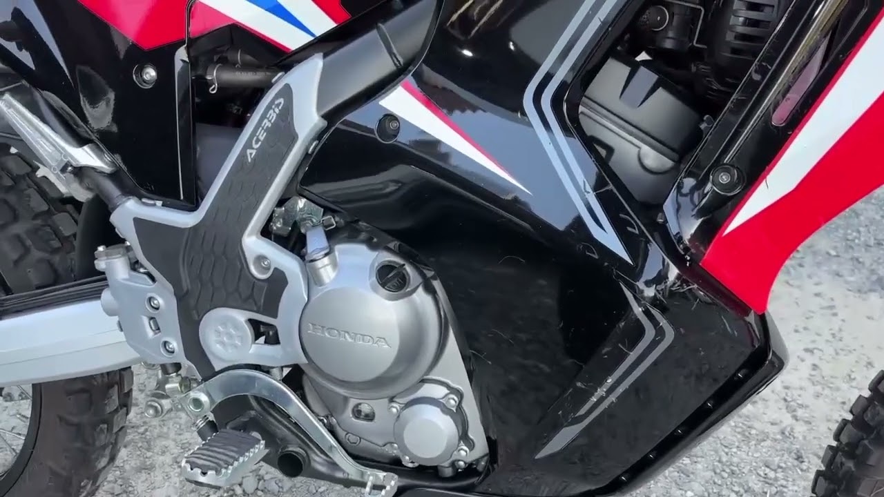 ホンダ CRF250ラリー MD47 始動確認動画 - YouTube