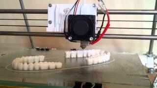 teeth print 3D reprap Mono Mendel