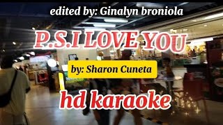 P.S I LOVE YOU by:Sharon Cuneta karaoke #foryou #karaoke #music #lovesong #foryoupage #foryou #viral