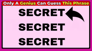 Decode These 14 Hard Rebus Puzzles That Will Boost Your Brain Power only a GENIUS Can Answer Part 3