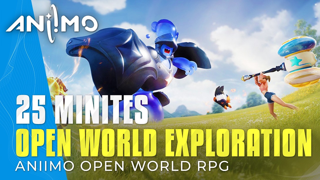 Aniimo - 25 Minutes of Open World Exploration | Alpha Creatures, Base ...