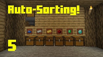 Auto-Sorting! | Hypixel Skyblock Episode 5