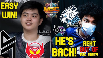 MSC 2021 GROUP STAGE DAY 1! BLACKLIST INTERNATIONAL DESTROY BIGETRON ALPHA! EVOS LEGENDS VS AI?!