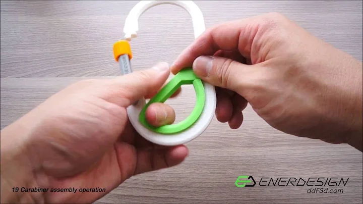 19 Carabiner assembly operation by ddf3d.com