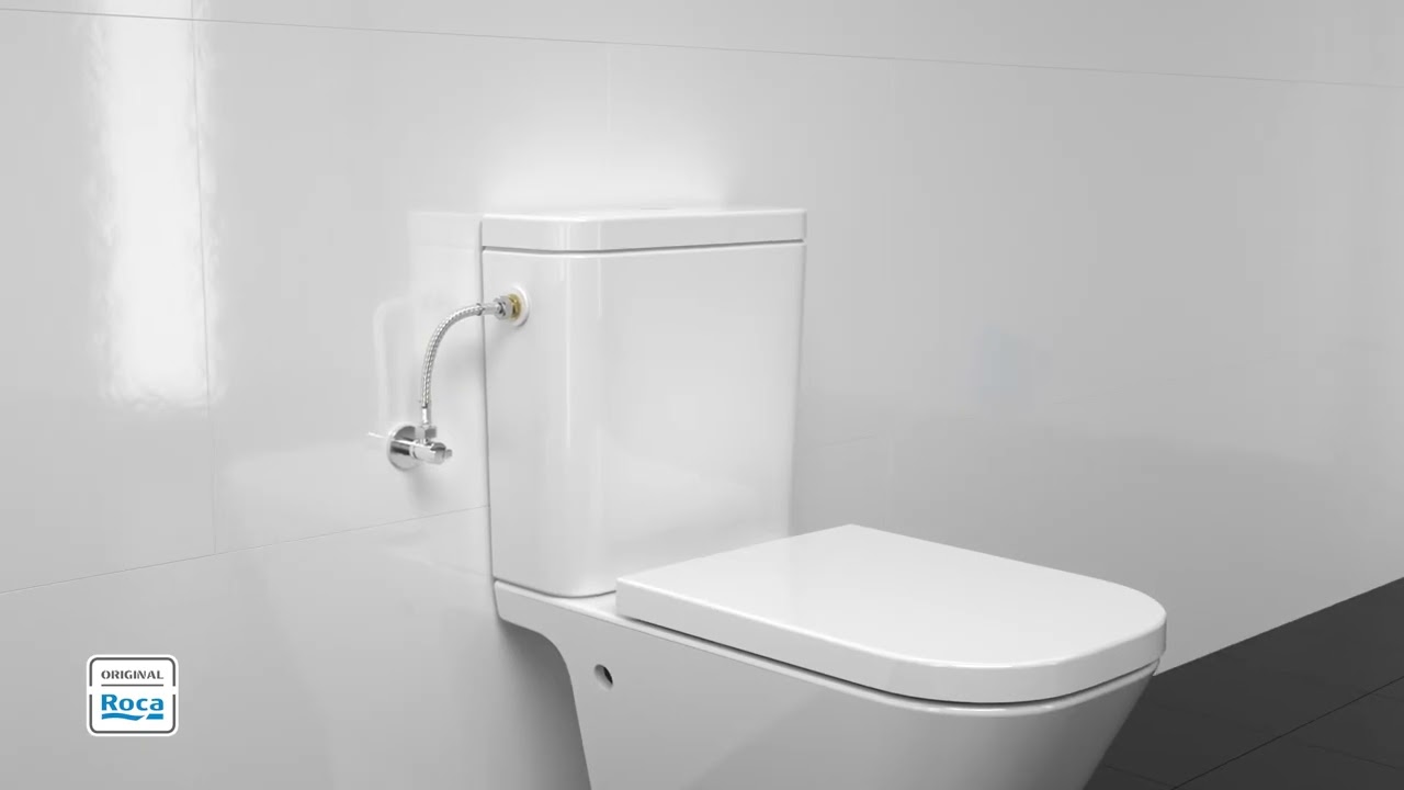 Mecanismo de alimentación inferior rosca metálica para cisterna WC Roca  Victo