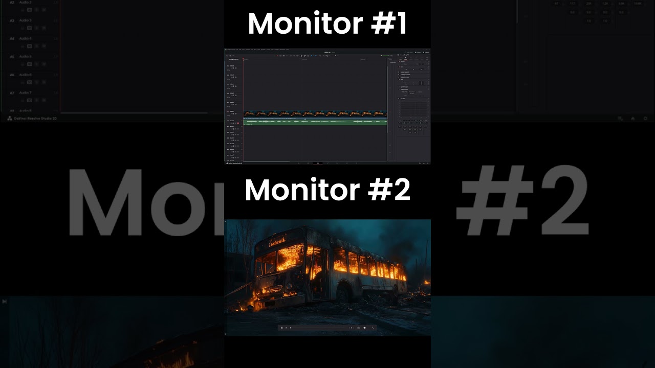 Dual Screen Mode - DaVinci Resolve 20.1