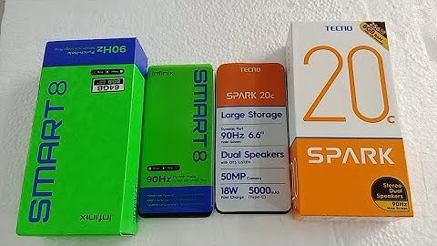 Tecno spark 20c vs infinix smart 8: speed test