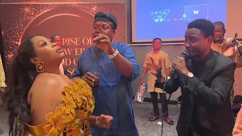 Wunmi Toriola scattered an event with steps and vibe 