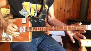 Simple Man Lynyrd Skynyrd Picking Pattern For 3 String Cigar Box Guitars