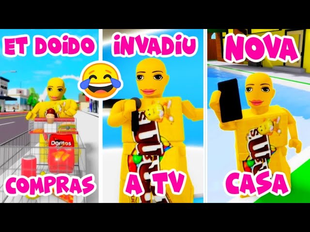 Eu CRIEI um BROOKHAVEN do ET DOIDO! (Roblox) 