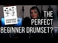 THE PERFECT BEGINNER DRUMSET? DONNER DED-100 REVIEW (+ RAMMSTEIN - ICH WILL DRUM COVER!)