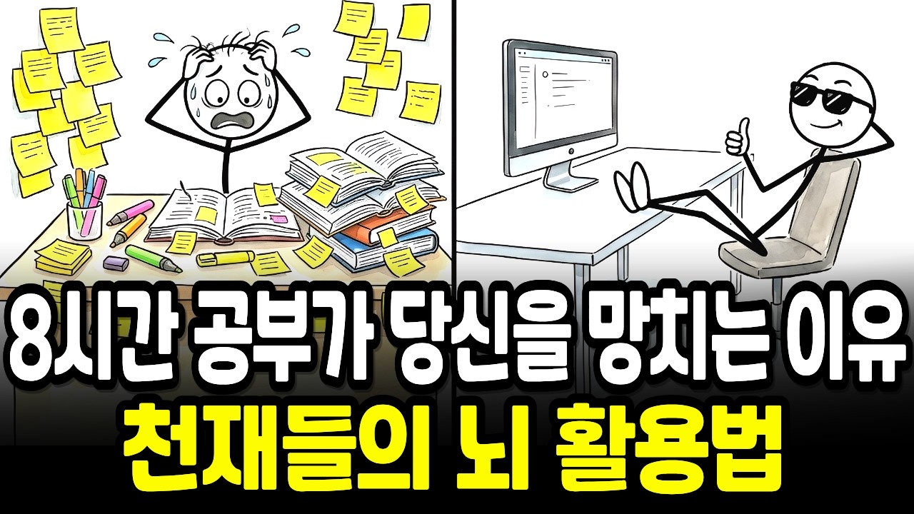 천재 두뇌 만드는 법 3일 만에 능률 40배 올리는 5가지 공부법