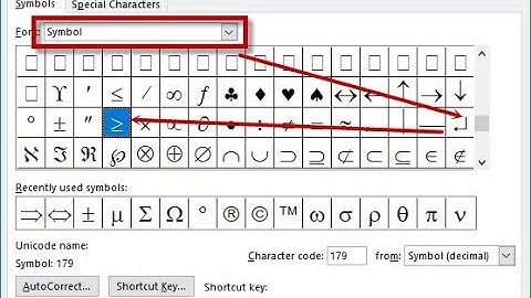 KÝ HIỆU LỚN HƠN HOẶC BẰNG TRONG WORD