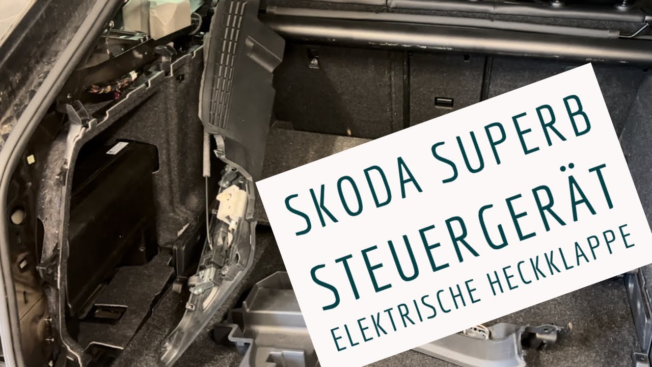 Skoda Elektrische Heckklappe Piept