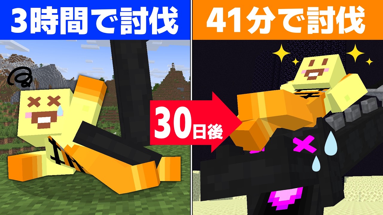エンドラ1時間以内に討伐チャレンジしてみた【マイクラ】