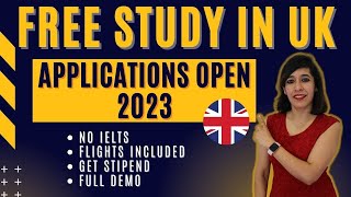 ?✅ Study for free in UK  | Monthly Stipends | All Courses Allowed