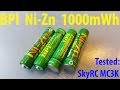 Тест аккумуляторов BPI Ni Zn 1.6V 1000mWh на SkyRC MC3000