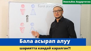 Бала асырап алуу!!! | шариятта бала багуу кандай каралган?! | устаз Эмильбек Андартегин