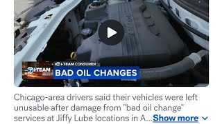 Bad oil changes Chicago Area