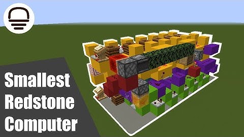 Minecraft | Smallest Redstone Computer
