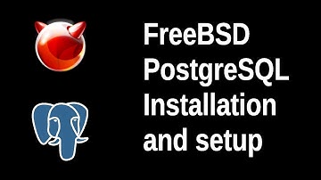 FreeBSD - Installation and setup PostgreSQL