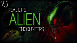10 REAL Alien Encounters | Darkness Prevails