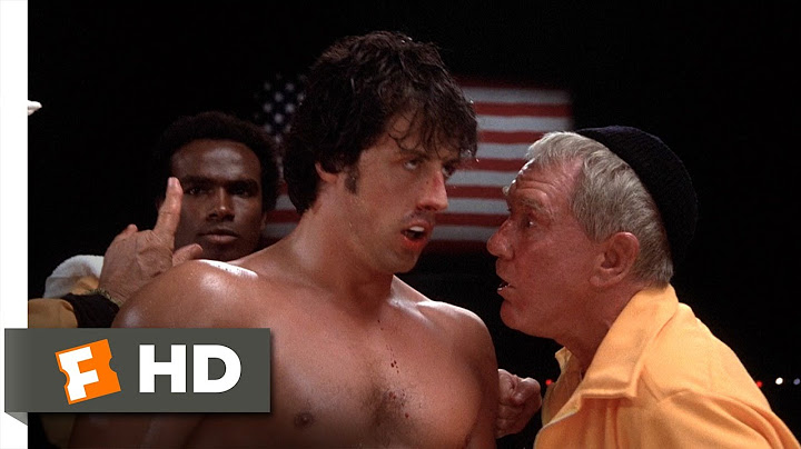 Rocky II (10/12) Movie CLIP - 200 Pound Italian Tank (1979) HD