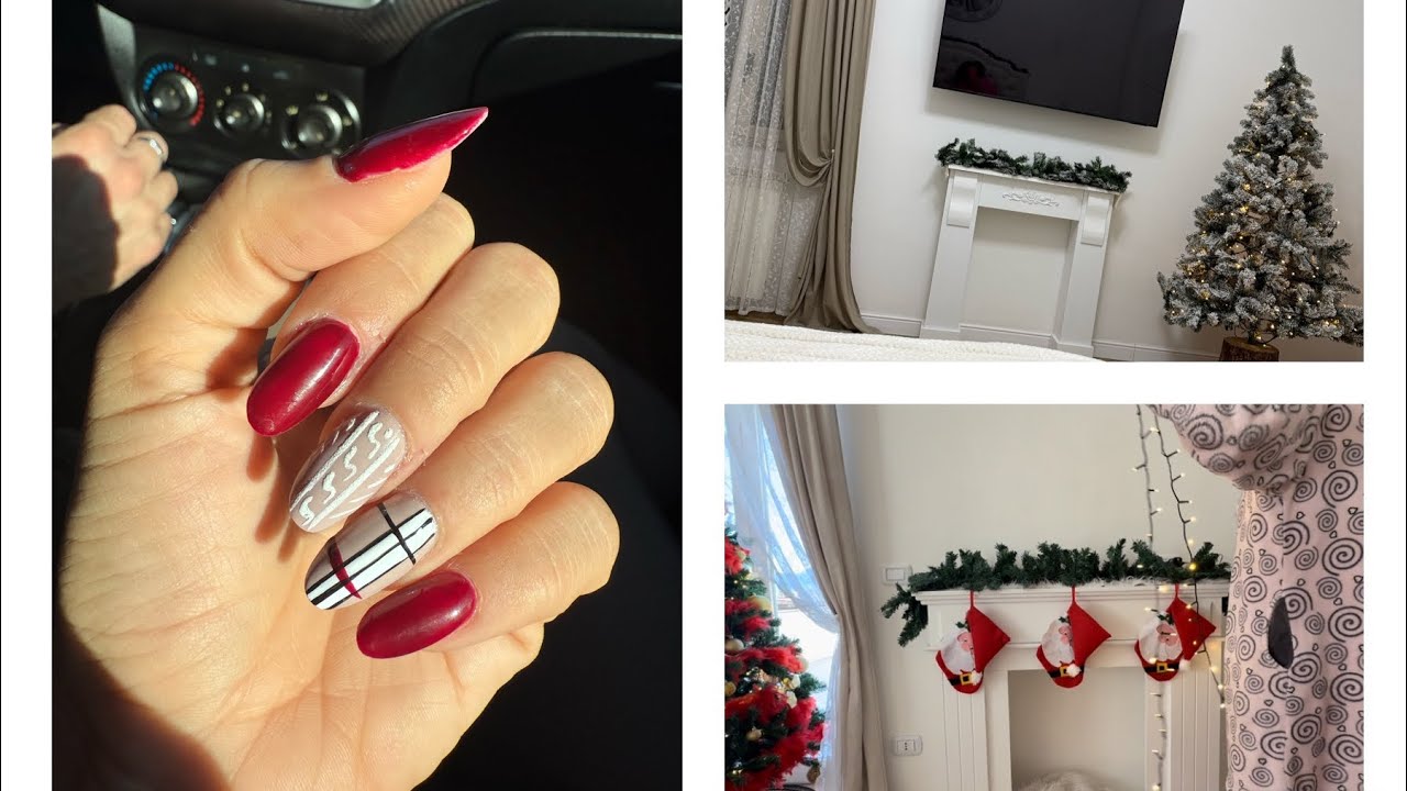 Continuano le decorazioni di Natale | Il giorno dell’Immacolata | Finalmente unghie in ordine 
