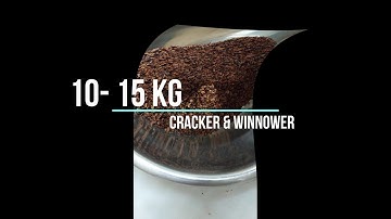 Nemisto Cracker & Winnower 10 and 20 kg per hour
