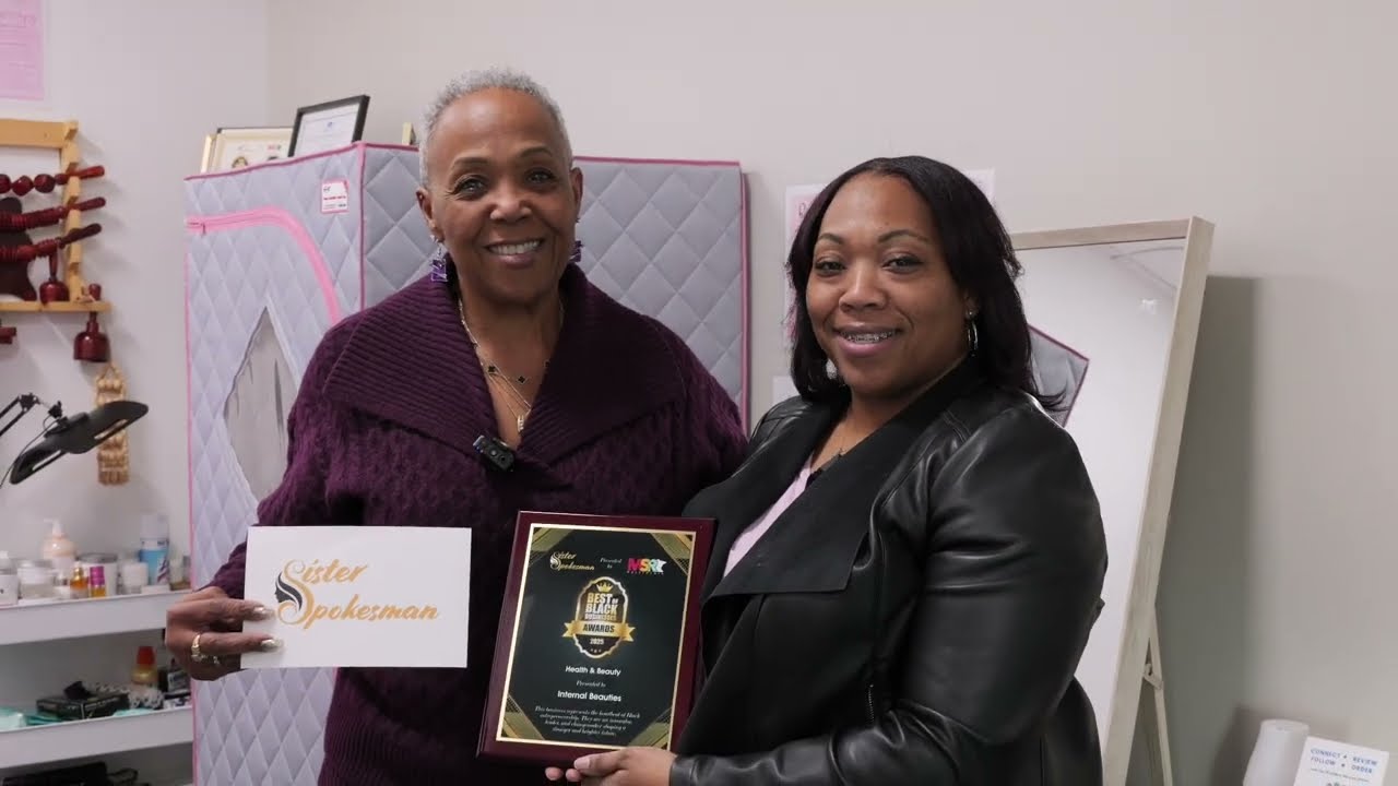 Internal Beauties Wins Health & Wellness at Sister Spokesman Black Business Awards