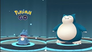 Pokemon GO - Evolving Munchlax Into Snorlax