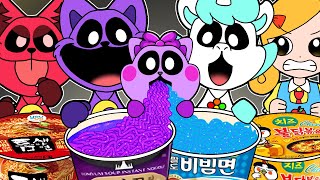 Convenience Store Food Mukbang Vs Poppy Playtime Chapter3 Catnap Complete Edition Animation Asmr