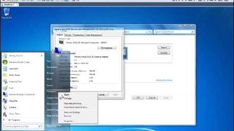 Windows 7 Aero inside a virtual machine (VMware Workstation 7 RC)