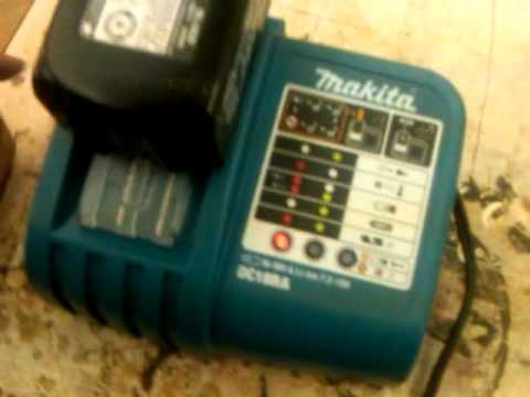 How to change the melody on a Makita DC18RA battery 