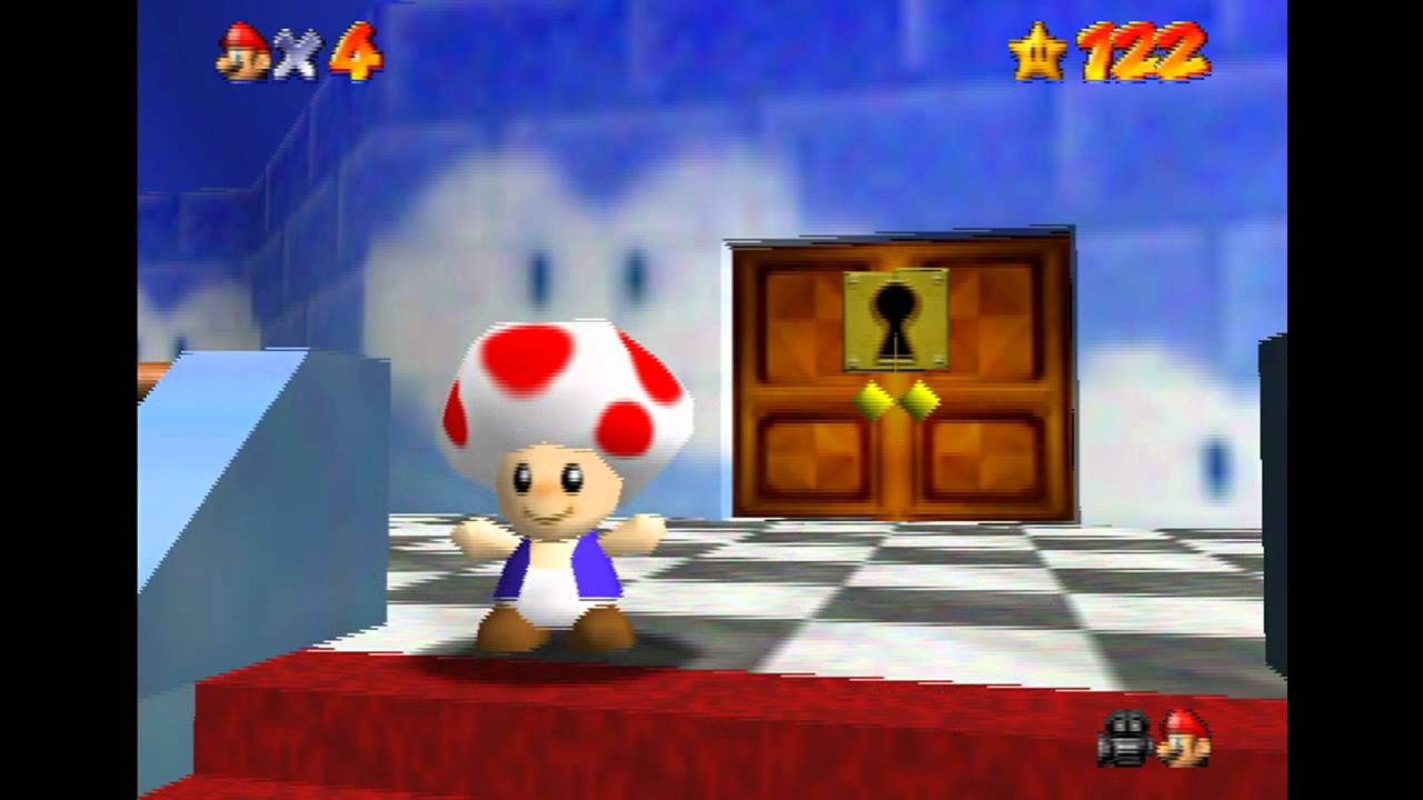 super mario 64 bloopers: brother battles