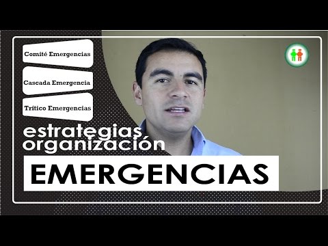organización y estrategias de emergencias