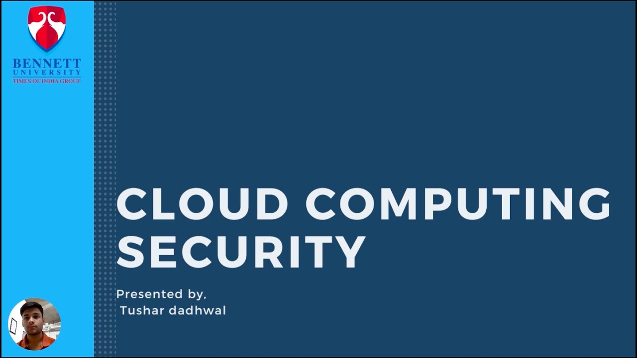 Cloud computing security - YouTube