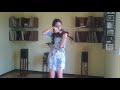 Rebecca Raimondi suona un violino realizzato a Modena dal liutaio Armando Piccagliani 1925