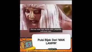 Puisi bijak dari Mak Lampir