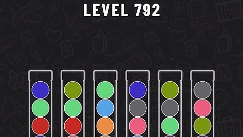 Ball Sort Puzzle Level 792 #ballsortpuzzle #ballsortpuzzlegameplay #puzzlegame #mobilegames