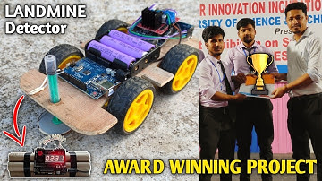 Landmine detector car | Inspire Award Project | (Part 2)