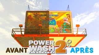 PowerWash Simulator 2 Ep.3 Le PANNEAU LE PLUS SALE que j'ai jamais vu !