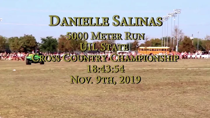 Danielle Salinas Cross Country Highlights