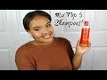 My Top 5 Shampoos for Relaxed/Texlaxed Hair! | Jessica Noelle